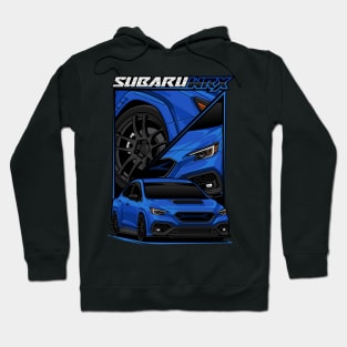 VB WRX in World Rally Blue Hoodie